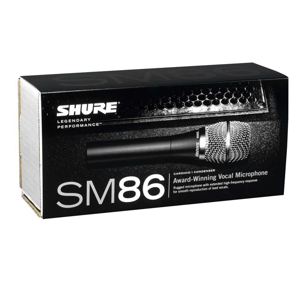 Shure SM86 Micrófono de Condensador de Mano - Imagen 2