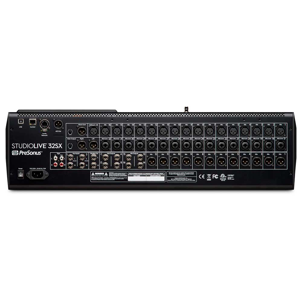 PreSonus StudioLive 32SX 32-Canales Mezcladora Digital - Imagen 3