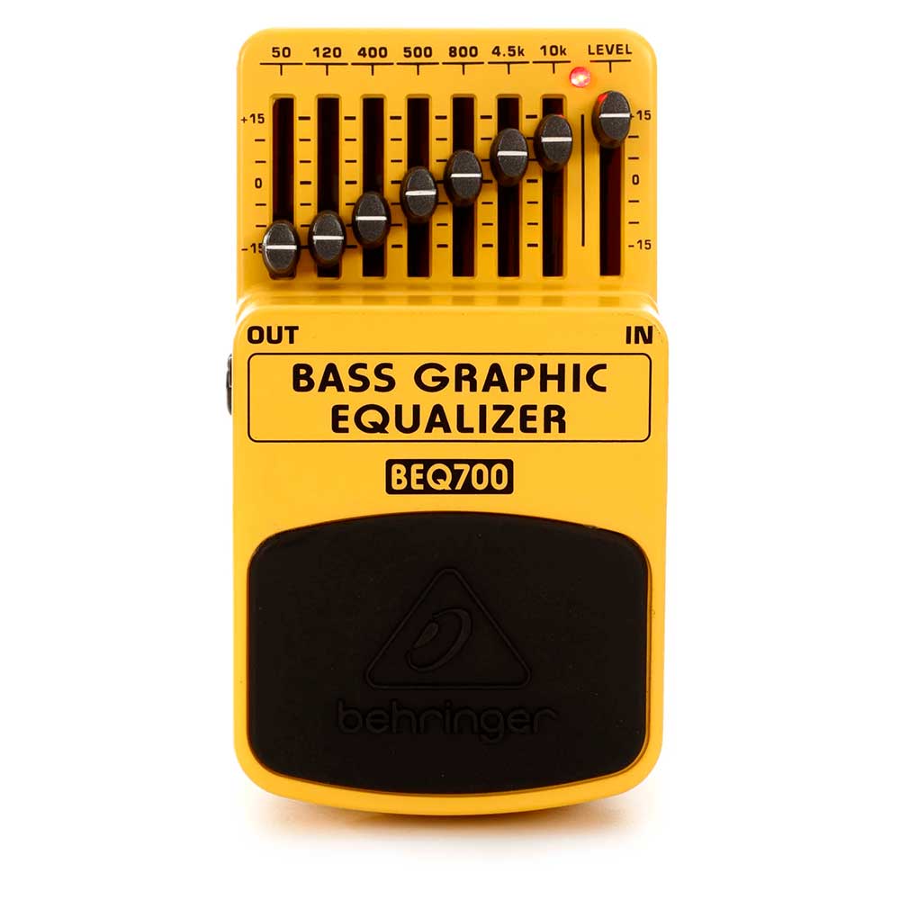 Behringer BEQ700 Pedal Ecualizador Gráfico Bajo