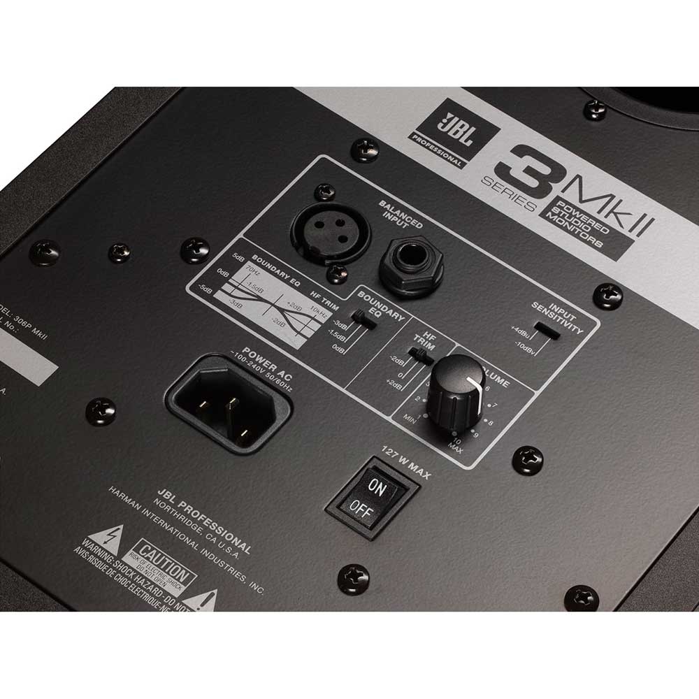 JBL 308P MkII 8" Monitor de Estudio Activo (Par) - Imagen 4
