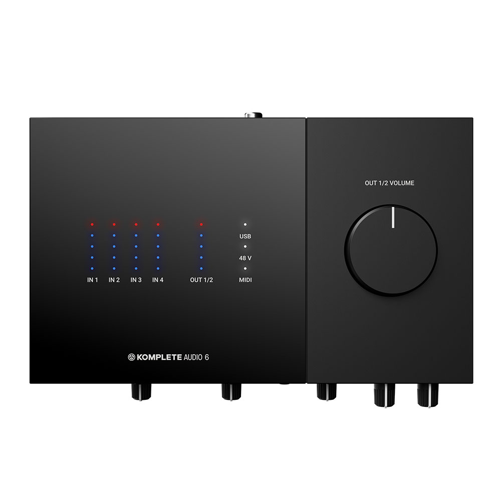 Native Instruments KOMPLETE AUDIO 6 MK2 - INTERFAZ DE AUDIO PRÉMIUM DE 6 CANALES