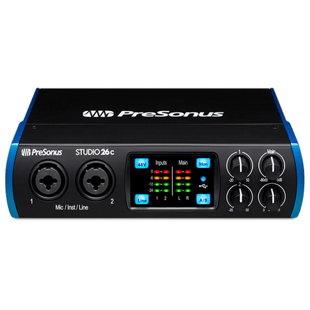 Presonus Studio 26c USB-C Interfaz de Audio - Imagen 2
