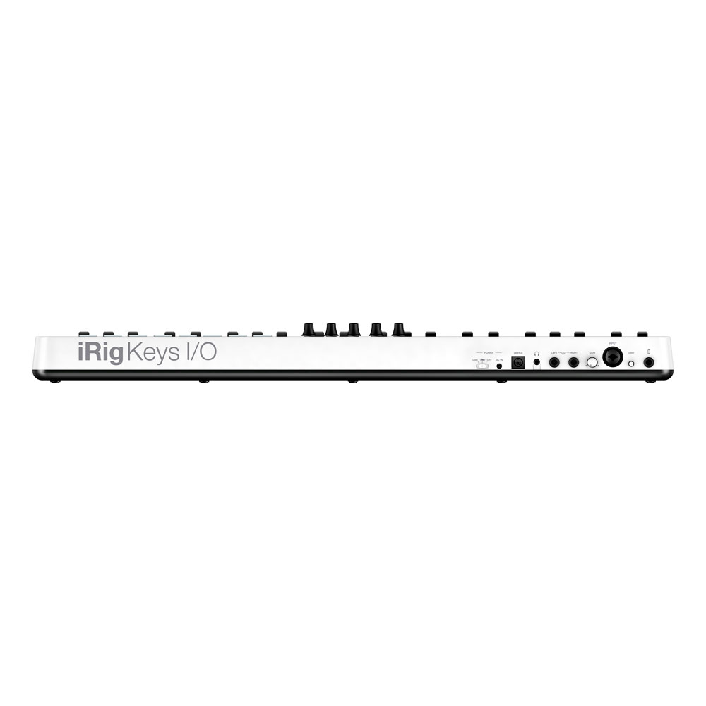 IK Multimedia iRig Keys I/O 49 Controlador de teclado de 49-Teclas con Interfaz de Audio para iOS, Mac / PC - Imagen 2