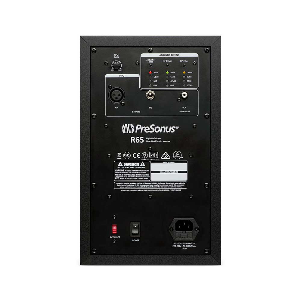 PreSonus R65 6.5" Monitor de Estudio (Unidad) - Imagen 4