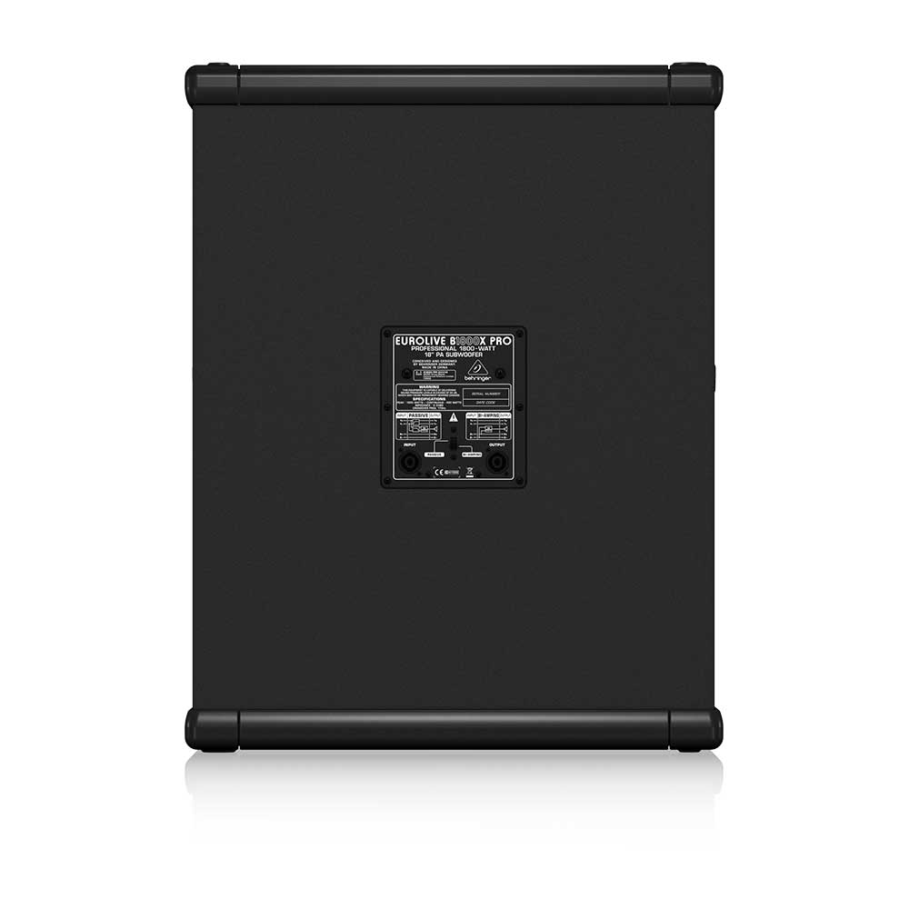 Behringer B1800X PRO 3000W Subwoofer Activo de 18 Pulgadas - Imagen 2