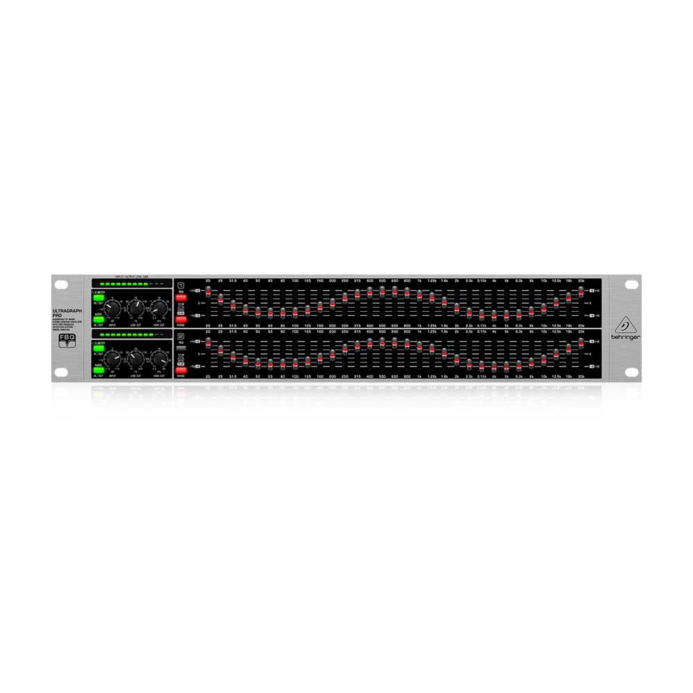 Behringer FBQ3102 Ecualizador Gráfico Estéreo de 31 Bandas