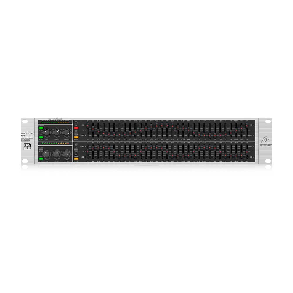 Behringer FBQ3102HD - Ecualizador Gráfico Estéreo de 31 Bandas