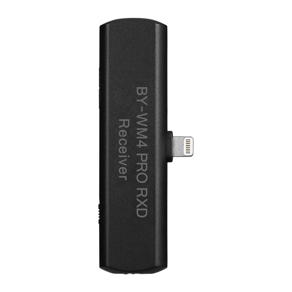 BOYA BY-WM4 PRO-K3 Sistema de Micrófono Omni Lavalier Inalámbrico Digital para Dispositivos Lightning iOS (2,4 GHz) - Imagen 3