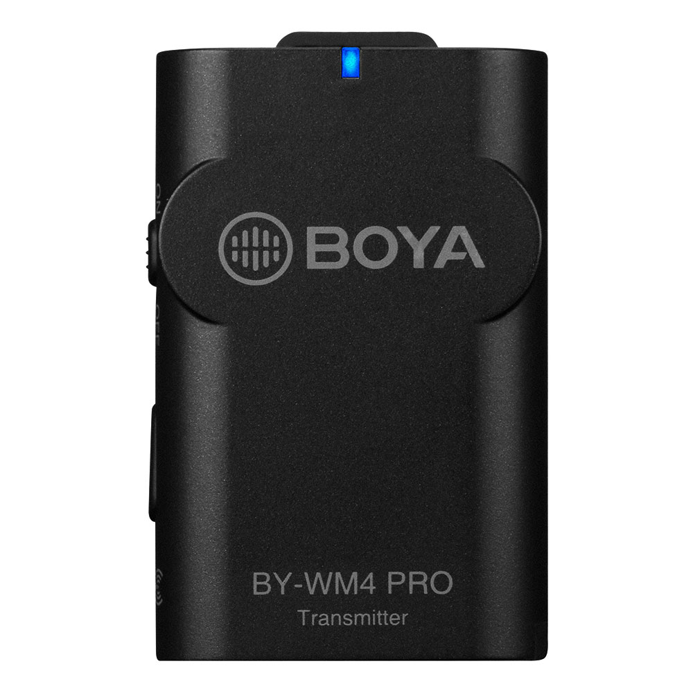 BOYA BY-WM4 PRO-K3 Sistema de Micrófono Omni Lavalier Inalámbrico Digital para Dispositivos Lightning iOS (2,4 GHz) - Imagen 4