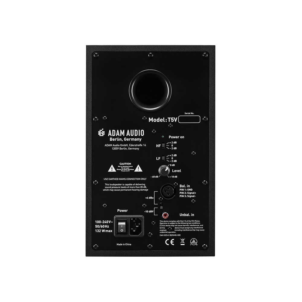 ADAM Audio T5V Monitor de Estudio Activo (Unidad) - Imagen 3