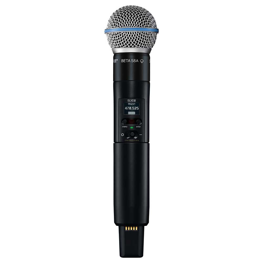 Shure SLXD2/B58 Transmisor de Mano con Cápsula Beta 58A