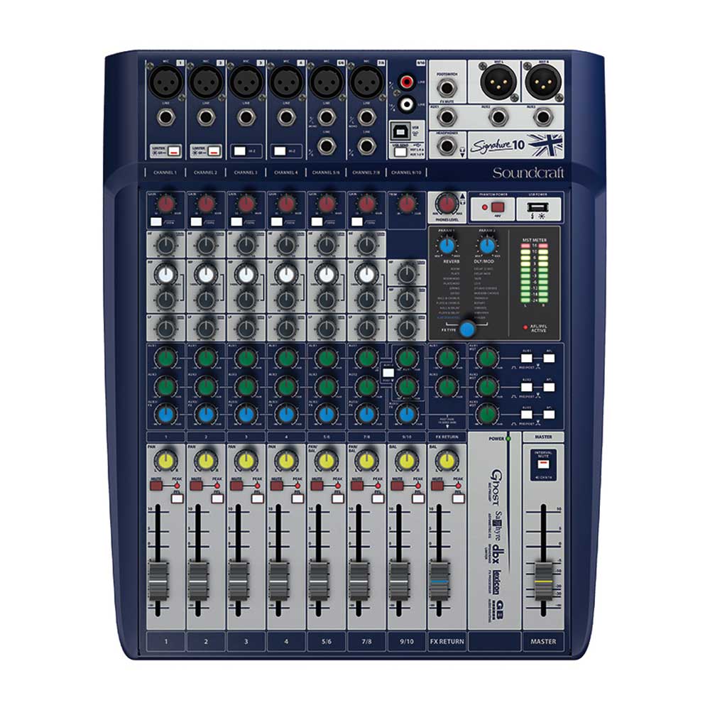 Soundcraft Signature 10 Mezclador con Efectos