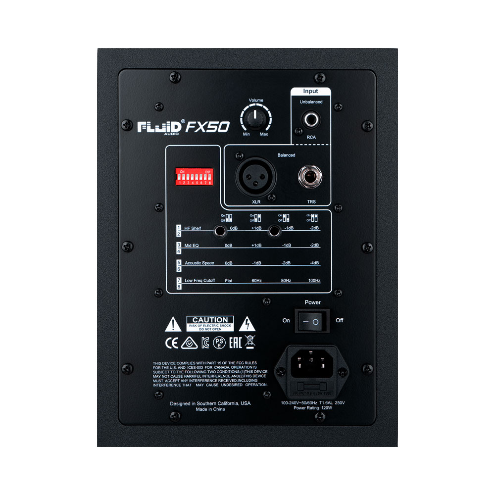 Fluid Audio FX50 Monitor de Estudio (Unidad) - Imagen 2