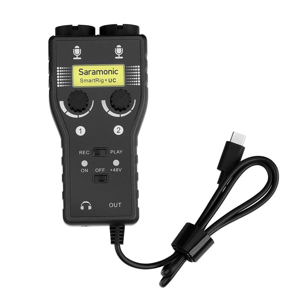 Saramonic SmartRig+UC Interfaz de Audio Profesional USB-C