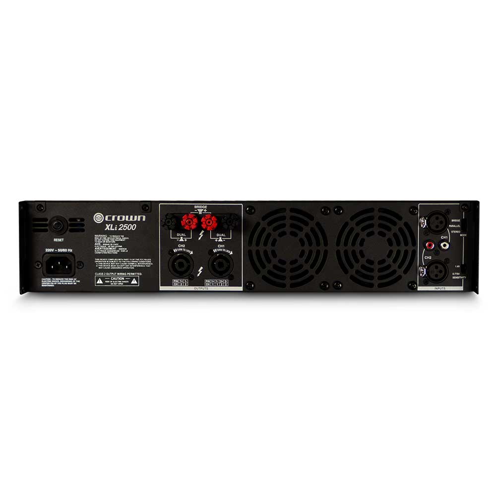 Crown XLi 2500 750W 2-Canales Amplificador de Potencia - Imagen 2