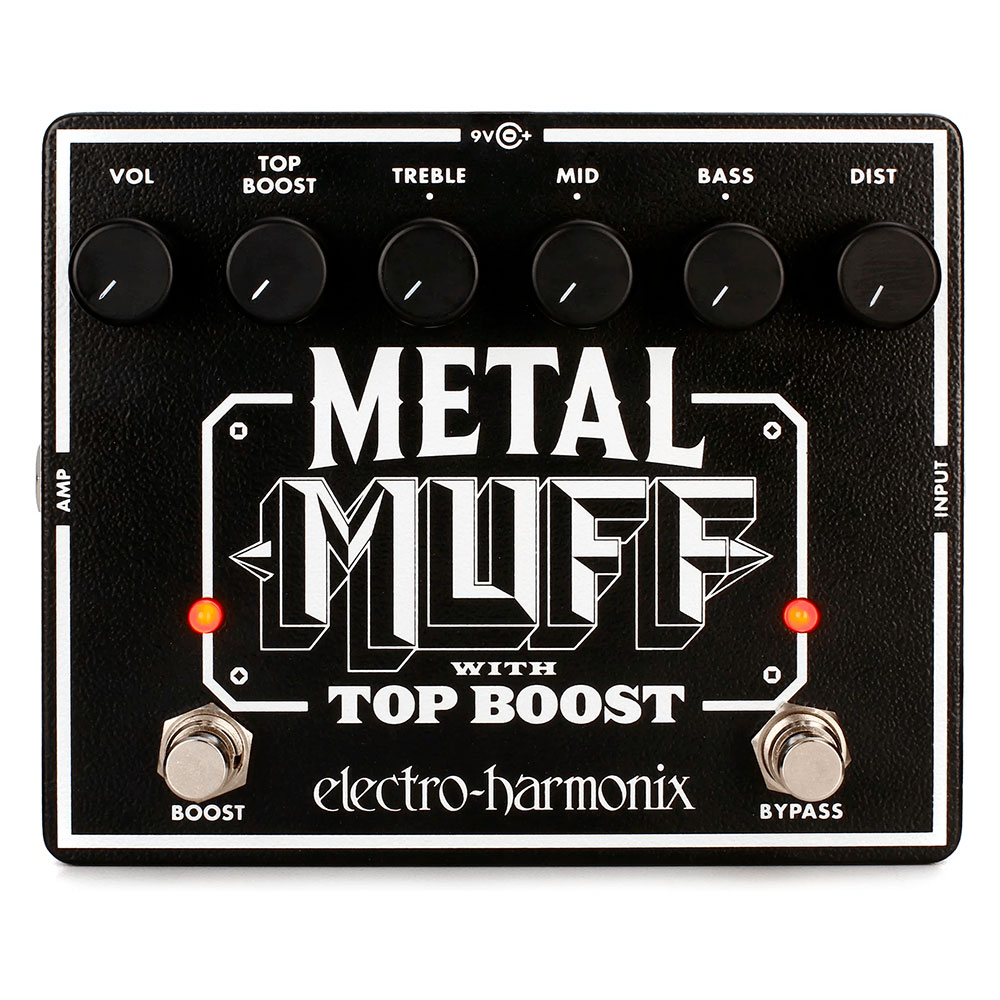 Electro-Harmonix Metal Muff Distortion Pedal con Mid Boost