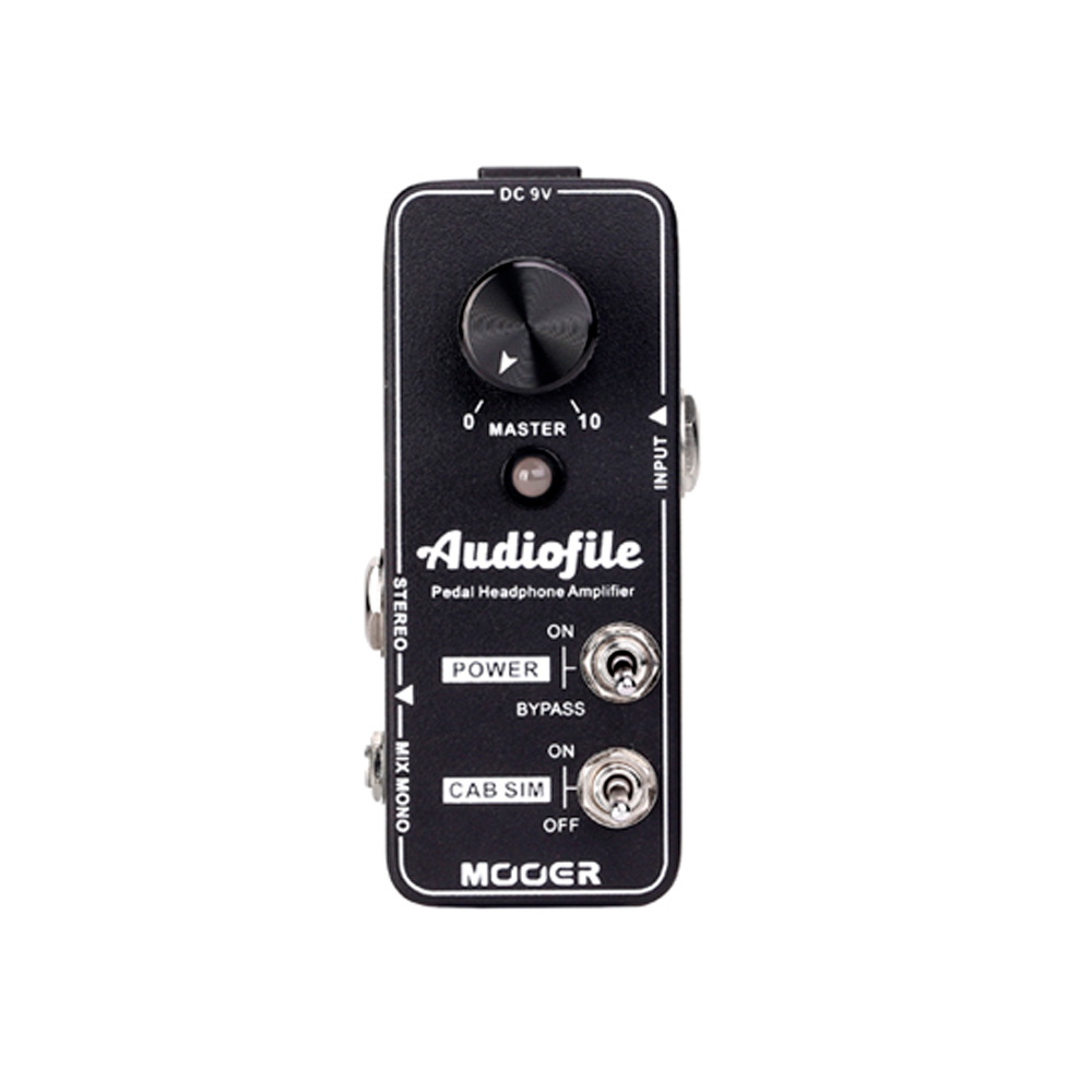 MHA Pedal "AUDIOFILE - HEADPHONE AMP" "MOOER"