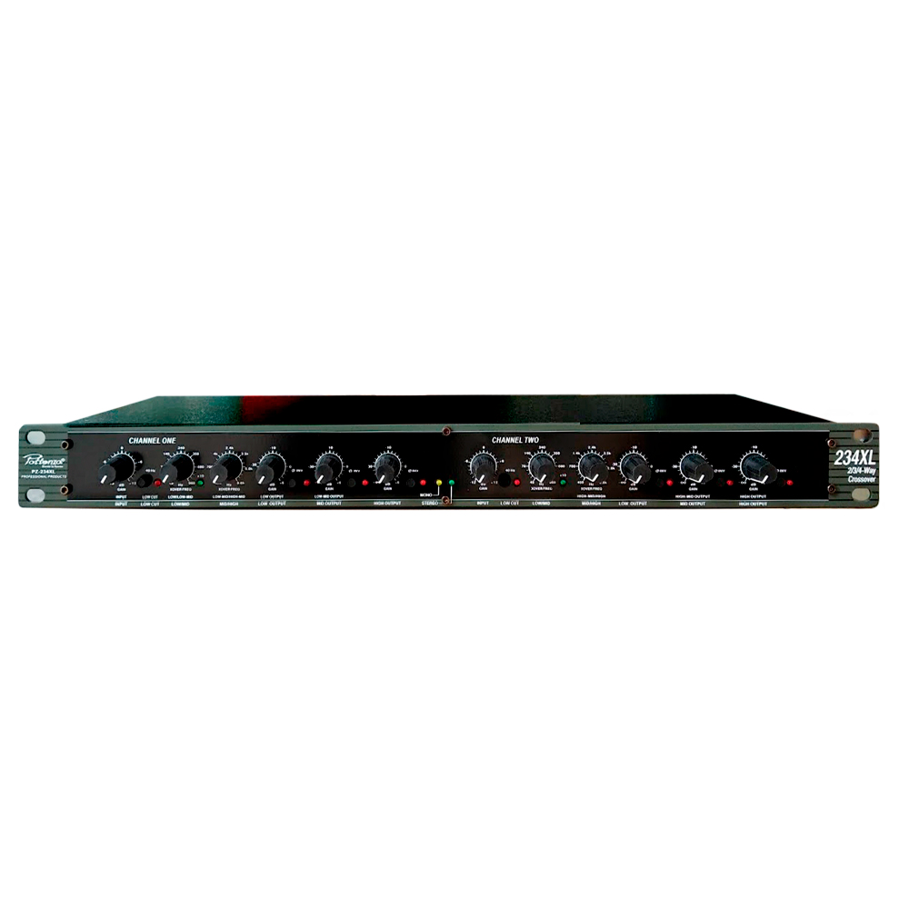 PZ-234XL(YN) Crossover 3 vías stereo 4 vías mono «POTTENZA»
