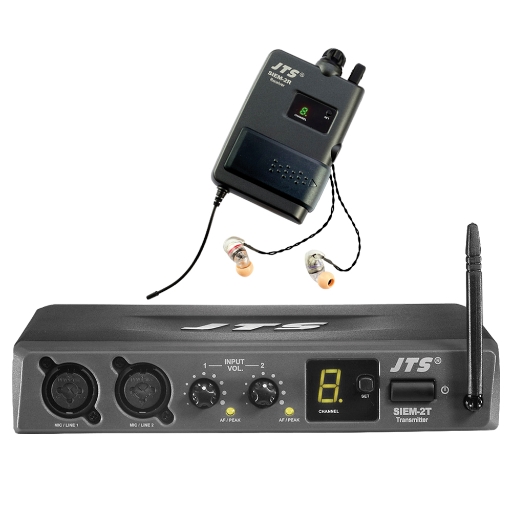 SIEM-2T+SIEM-2R+IE-1 Sistema de Monitoreo Transmisor/Receptor UHF